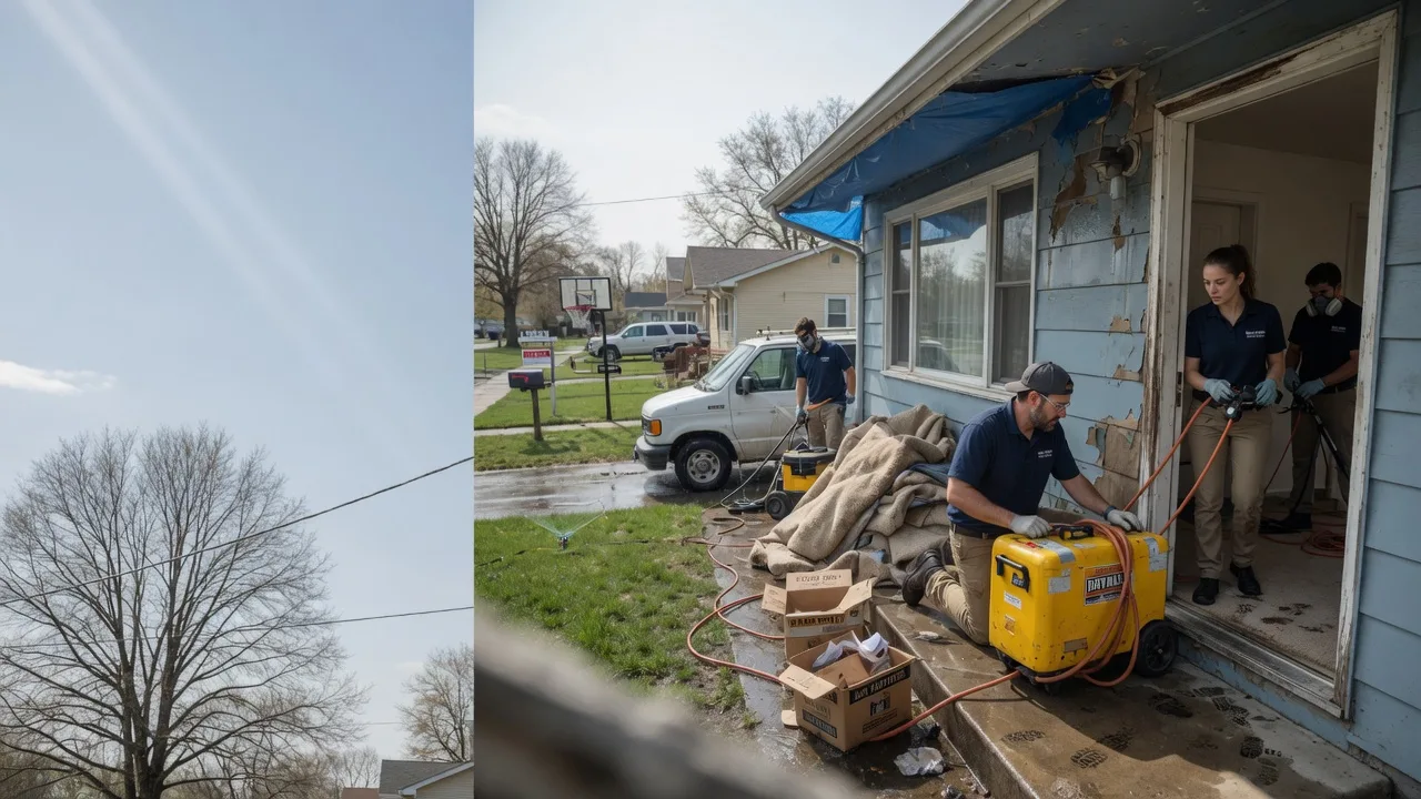 Basement Flood Cleanup in Bryant, IL near me